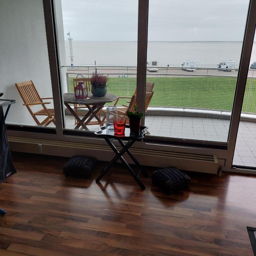 Studio Mit Meerblick Und Grosser Loggia - Direktzugang Zur Nordsee Вилхелмсхафен Екстериор снимка